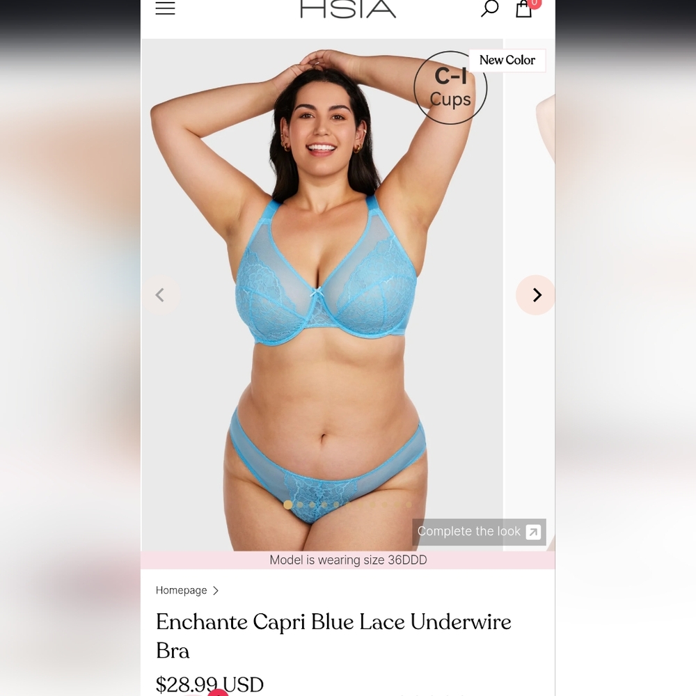 NWT Enchante HSIA Bra